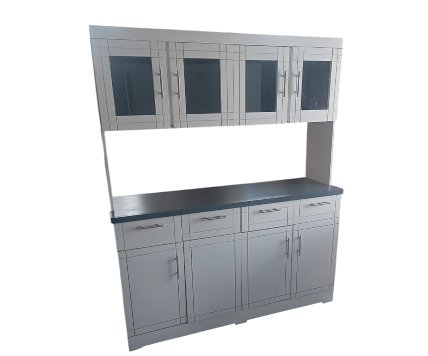 FrostPane Kitchen Hutch
